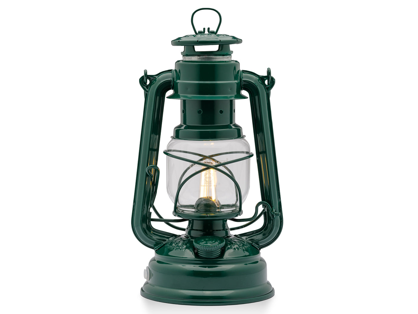 Feuerhand LED Storm Lamp 276 Moss Green