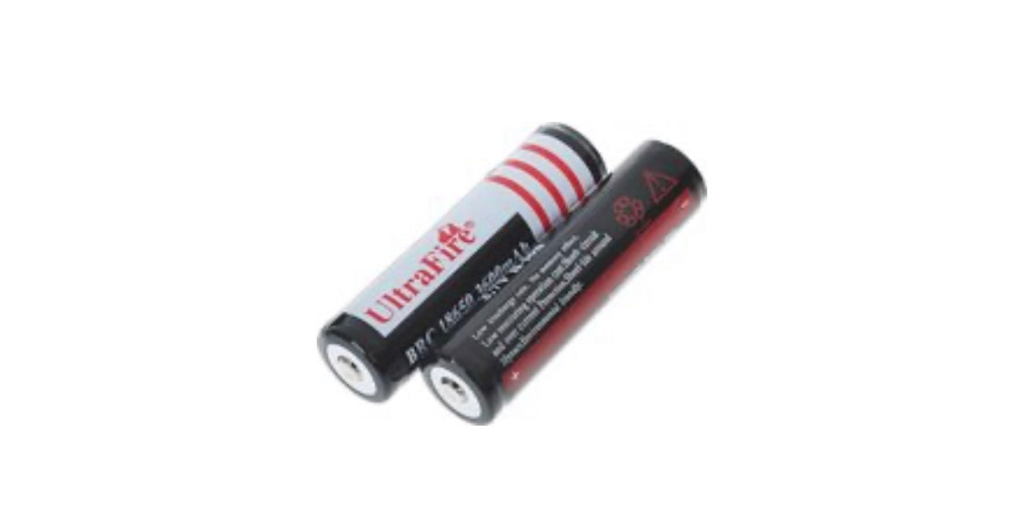 Ultrafire 18650 battery pack (set of 2) Feuerhand Led
