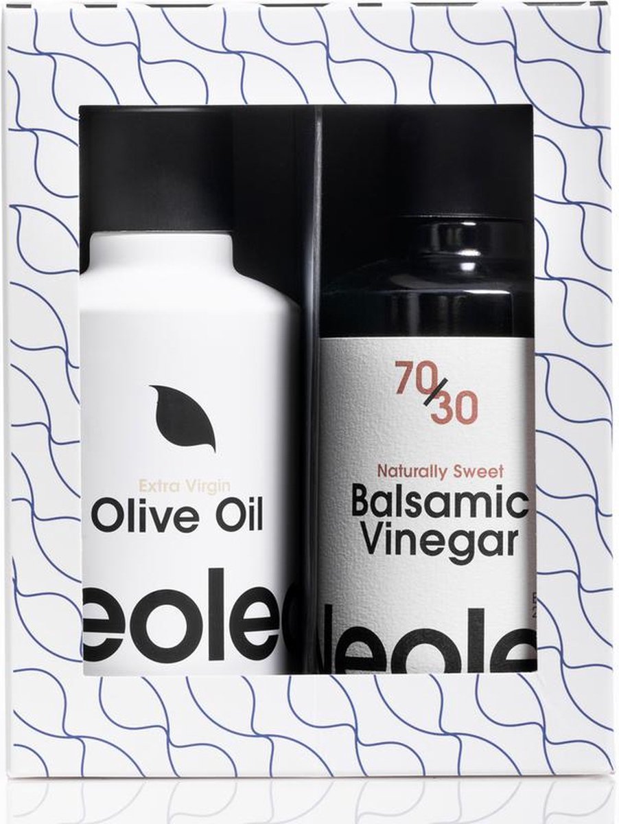 Neolea Gift Set - Extra Virgin Olive Oil & Balsamic Vinegar