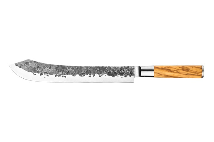 olive forged butcher knive Vuurbak. 