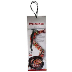 2 flexibele grillspiezen van Westmark. Extra's Vuurbak. 